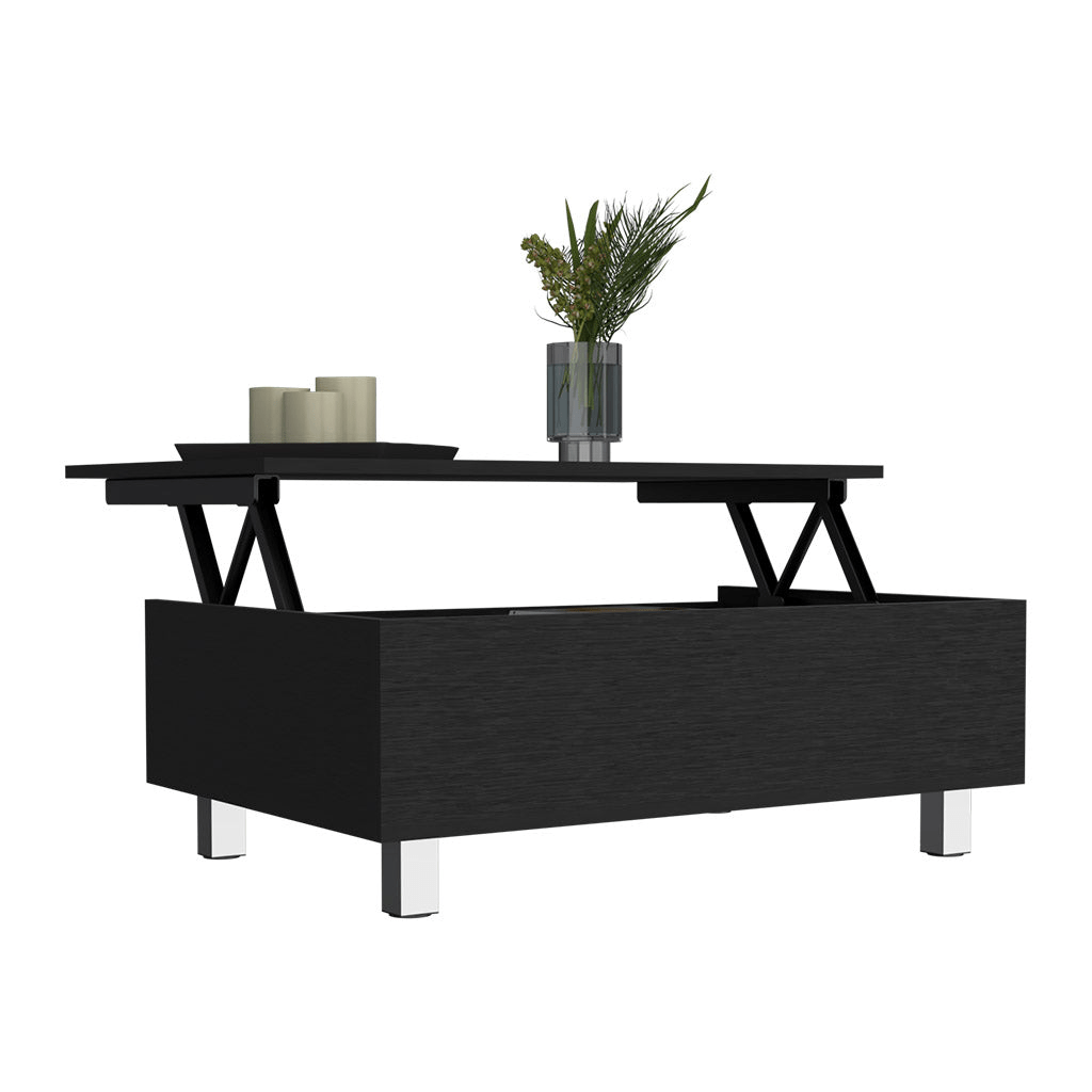 Annapolis Coffee Table, Lift Top, Black Wengue Finish - Coffee Table LLC - Coffee Tables